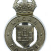 Wigan Borough Police Cap Badge - King's Crown