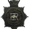 Cumberland, Westmoreland & Carlisle Constabulary Night Helmet Plate - Queen's Crown