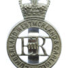 Cumberland, Westmoreland & Carlisle Constabulary Cap Badge - Queen's Crown