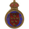East Sussex Special Constabulary Enamelled Lapel Badge - King's Crown