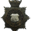 East Sussex Constabulary Night Helmet Plate - Queen's Crown