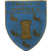 Sussex Police Traffic Warden Enamelled Cap Badge