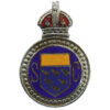 West Sussex Special Constabulary Enamelled Lapel Badge - King's Crown