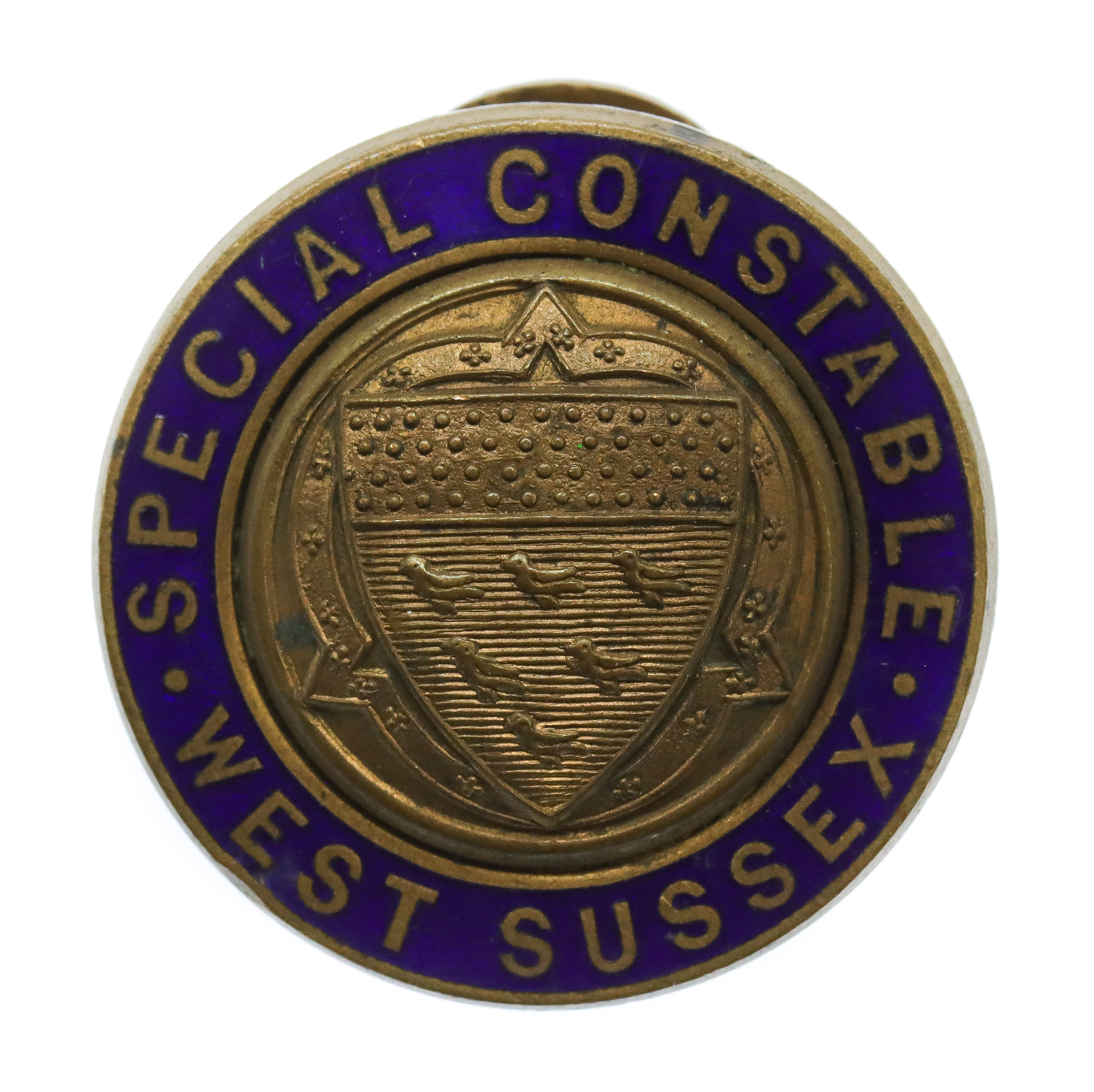West Sussex Constabulary Special Constable Enamelled Lapel Badge 