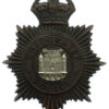 *Bridgwater Borough Police Night Helmet Plate - King's Crown