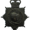 Bath City Police Night Helmet Plate - Queen's Crown