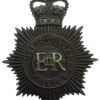 Metropolitan Police Night Helmet Plate - Queen's Crown