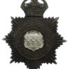 Caernarvonshire Constabulary Night Helmet Plate - King's Crown