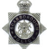 Scarborough Borough Police Senior Officer's Cap Badge - King's Crown