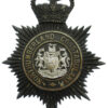 Northumberland Constabulary Night Helmet Plate - Queen's Crown