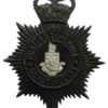 Huntingdonshire County Constabulary Night Helmet Plate - Queen's Crown