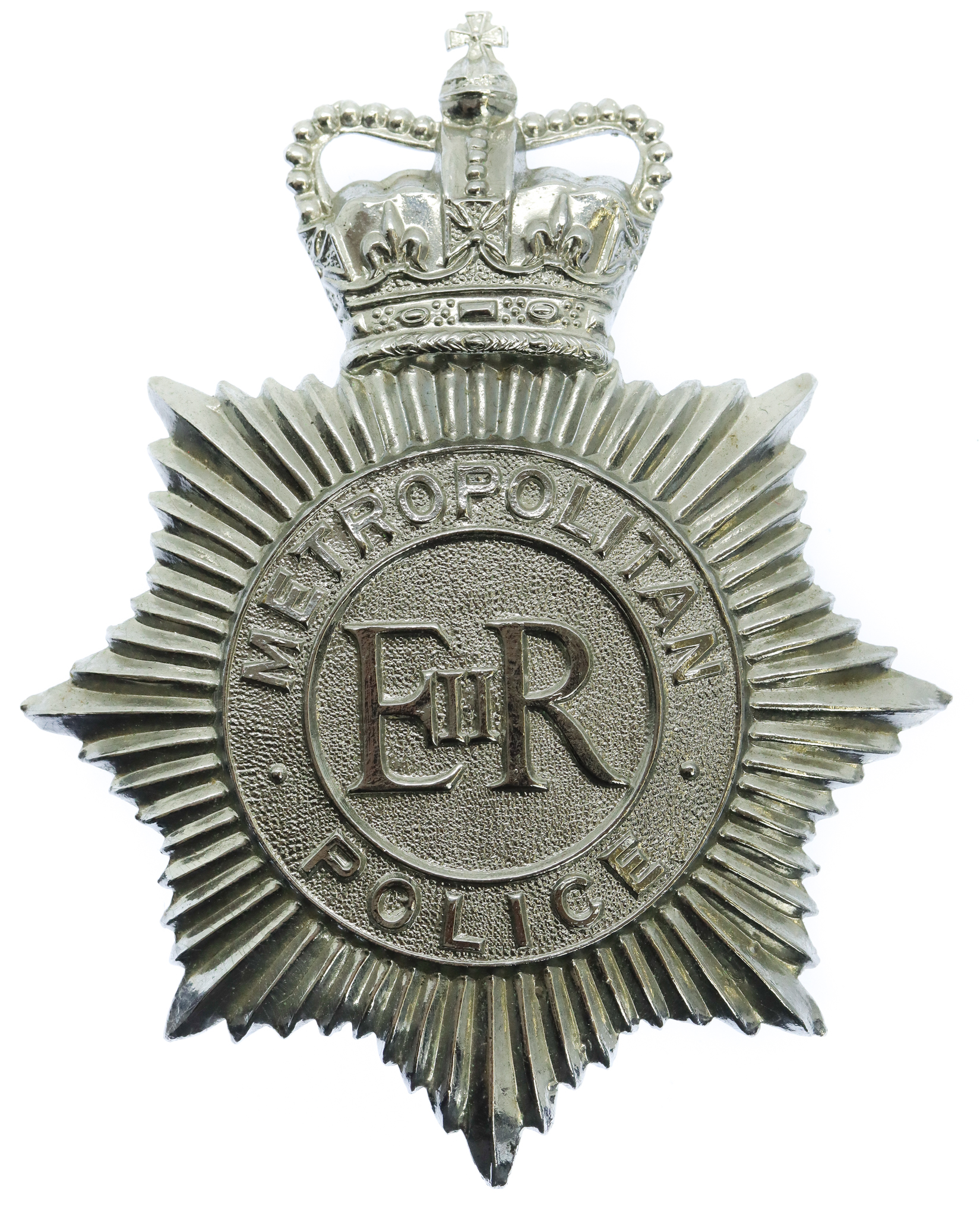 Metropolitan Police Helmet Plate - Queen's Crown