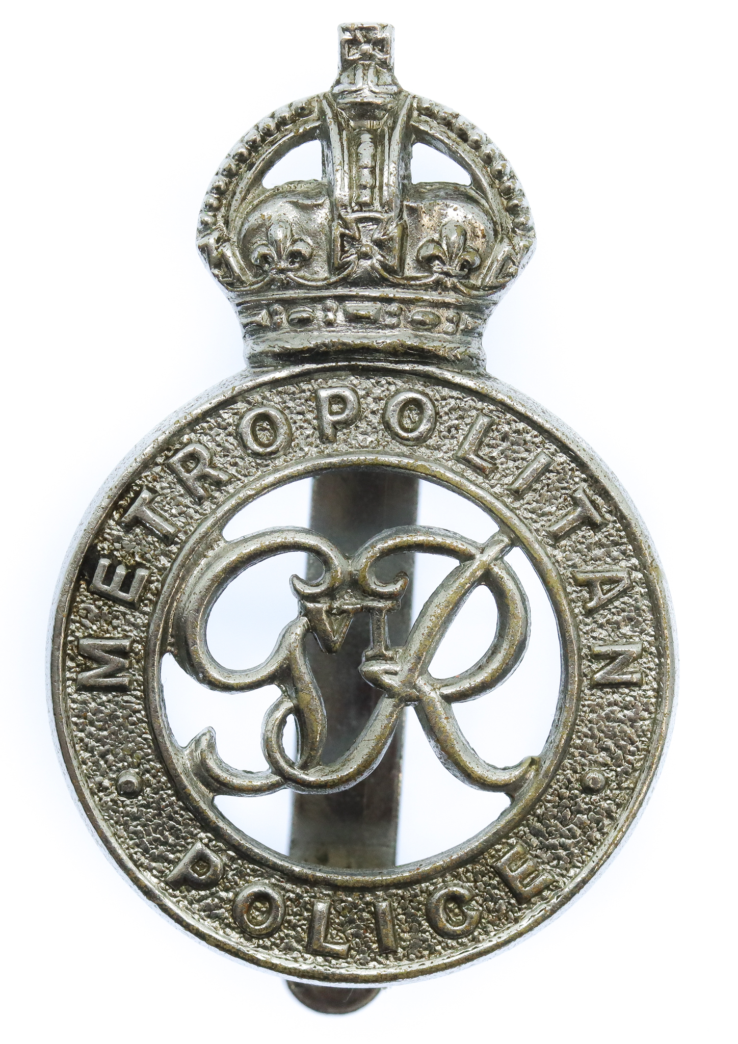 George VI Metropolitan Police Cap Badge
