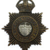 Isle of Ely Constabulary Helmet Plate - King's Crown