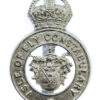 Isle of Ely Constabulary Cap Badge - King's Crown