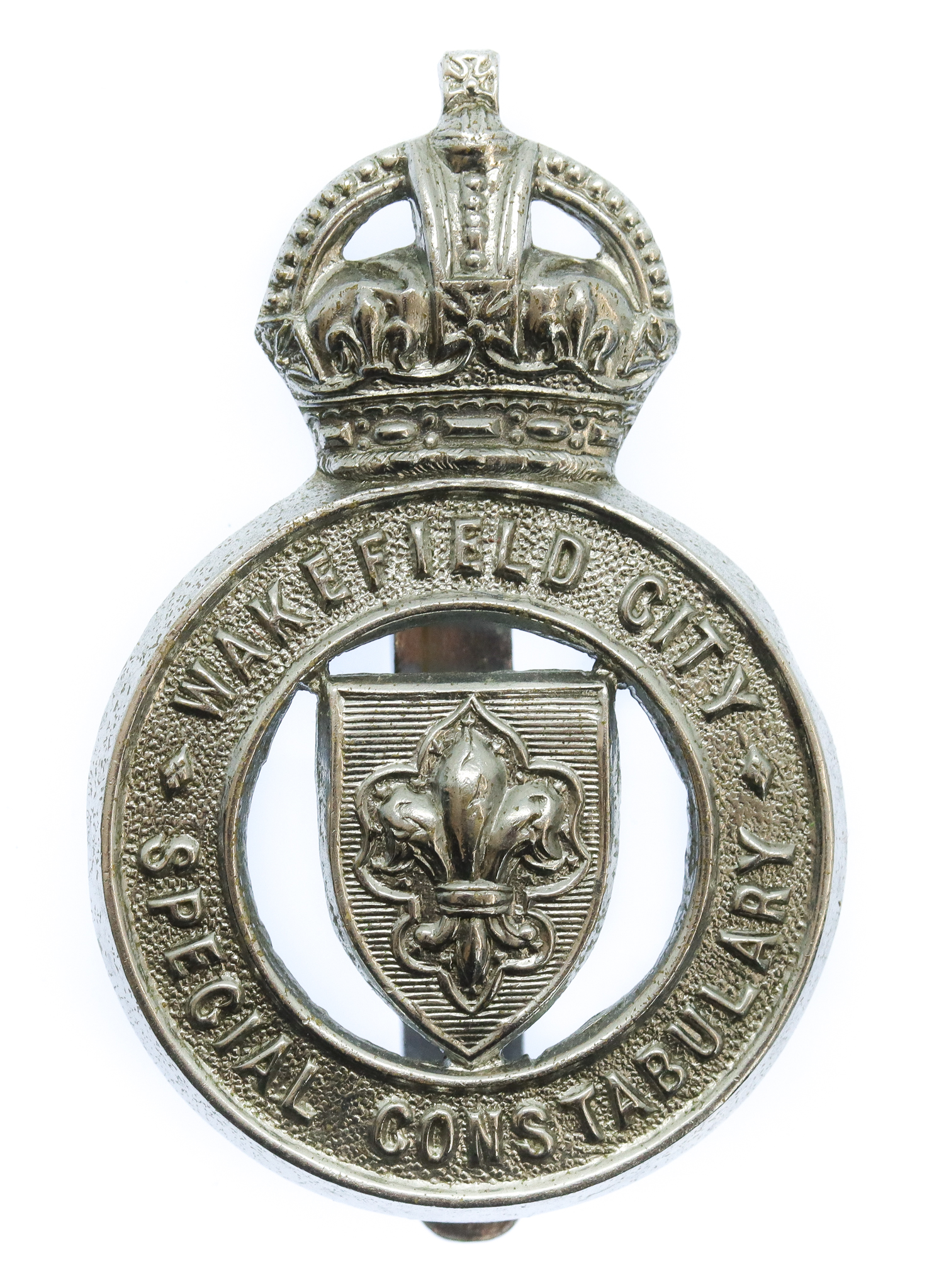 Wakefield City Special Constabulary Cap Badge - King's Crown