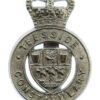 Teesside Constabulary Cap Badge - Queen's Crown