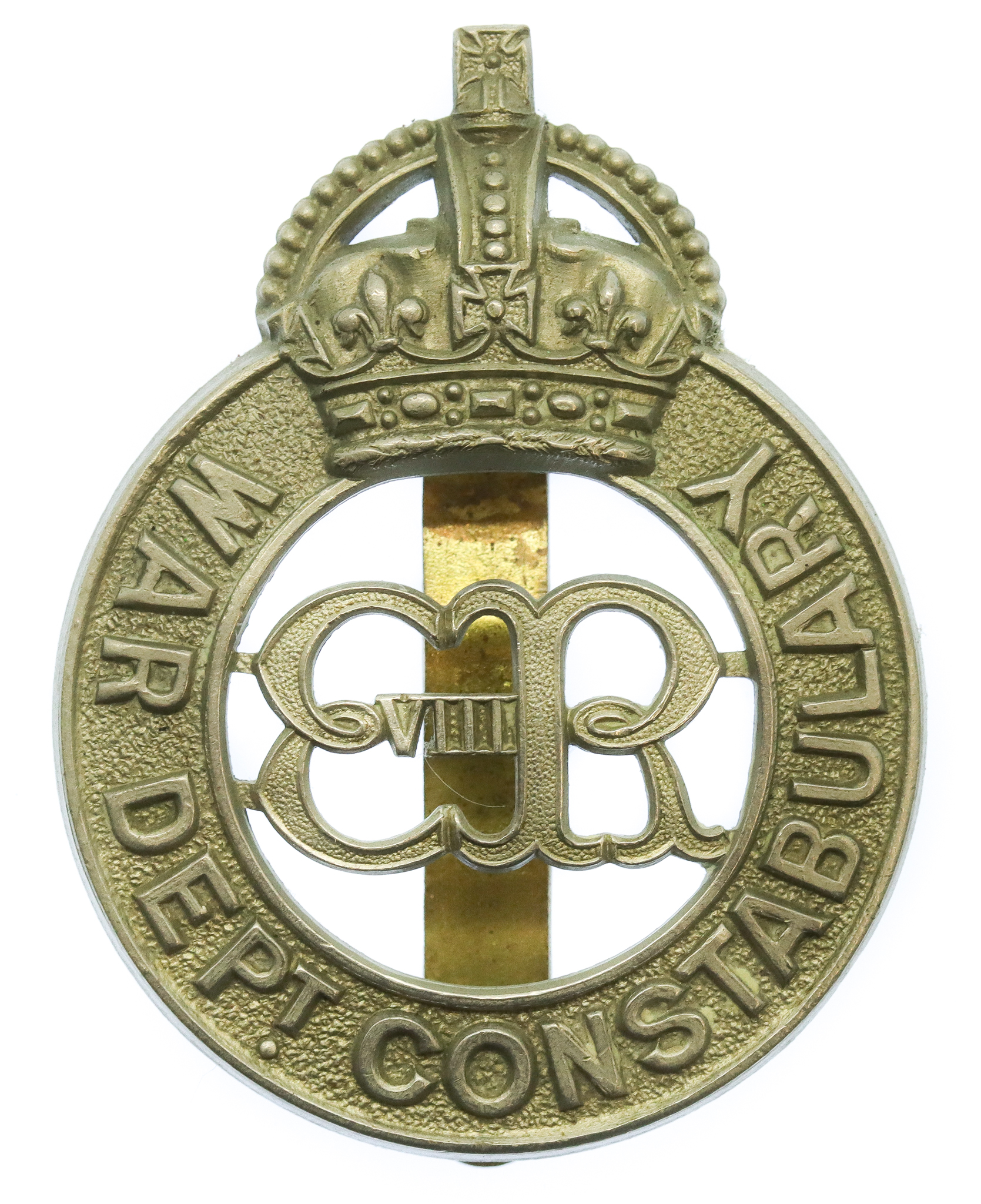 *Edward VIII War Department Constabulary Cap Badge
