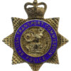 British Transport Commission (B.T.C.) Police Senior Officer's Hallmarked Silver Cap Badge - Queen's Crown