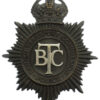 British Transport Commission (B.T.C.) Police Helmet Plate - King's Crown