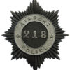 Airport Police Helmet Plate (218)