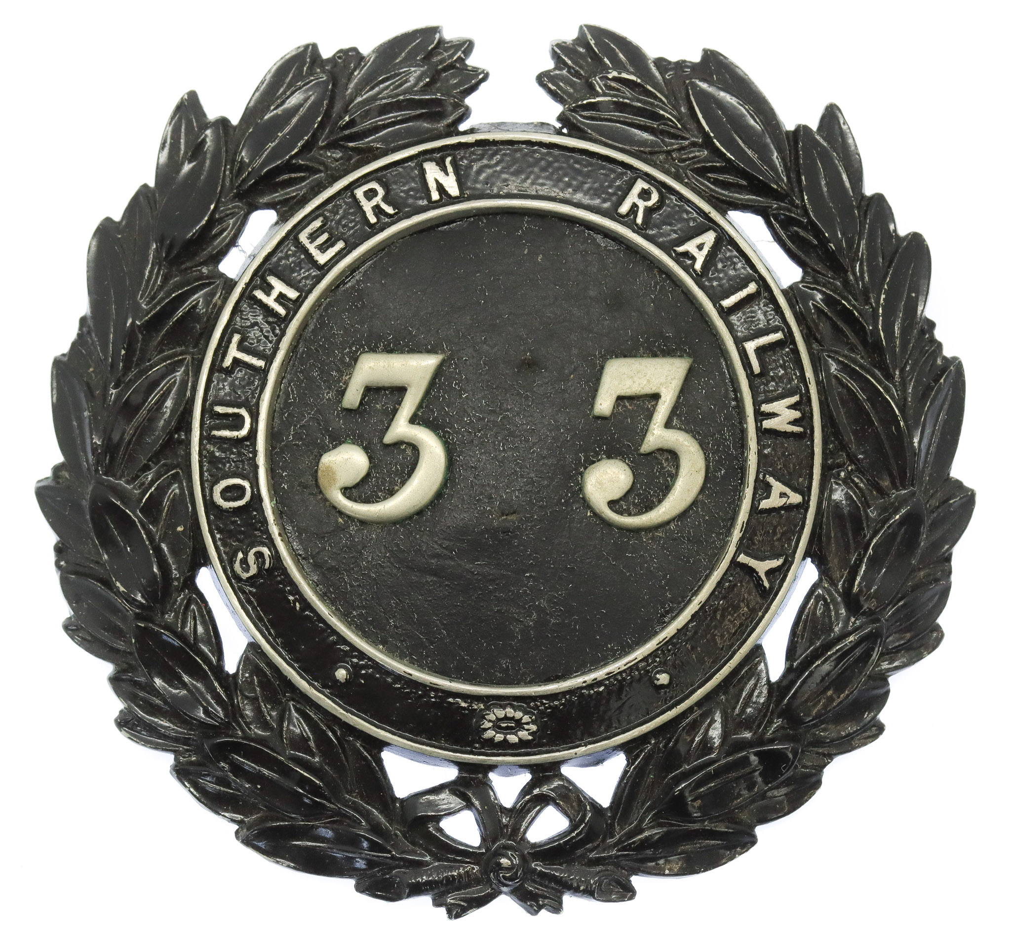 Southern Railway Police Helmet Plate