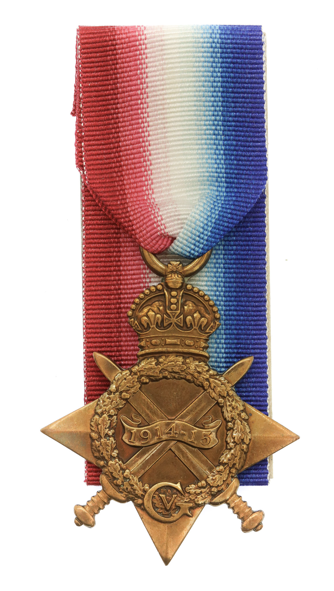 WW1 1914-15 Star - Pte. T. Stringer, 5th Bn. King's Own Yorkshire Light Infantry