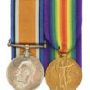 WW1 British War & Victory Medal Pair - Pte. J. Watts, 1st/5th Bn. King's Own Yorkshire Light Infantry