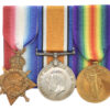 WW1 1914-15 Star Medal Trio - Pte. C. Wilson, 5th Bn. King's Own Yorkshire Light Infantry