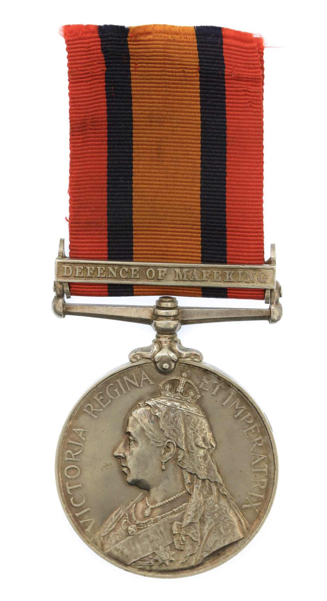 Queen's South Africa Medal (Clasp - Defence of Mafeking) - W.C. Bland, Mafeking Town Guard