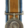 WW1 British War Medal - Pte. J.W.G. Raper, 5th Bn. King's Own Yorkshire Light Infantry - K.I.A. 03/11/18