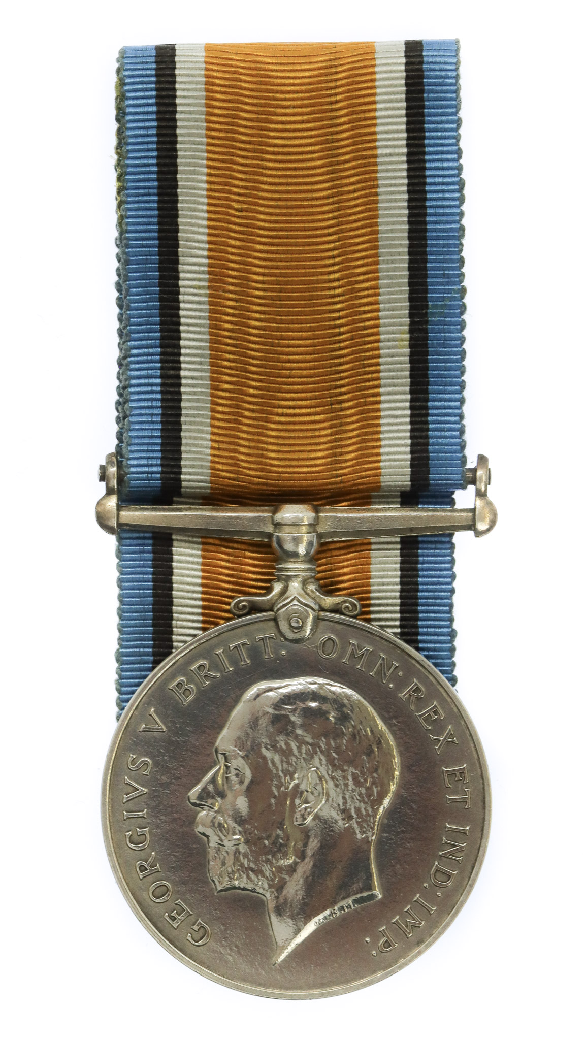 WW1 British War Medal - Pte. J.W.G. Raper, 5th Bn. King's Own Yorkshire Light Infantry - K.I.A. 03/11/18