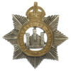 Devonshire Regiment Officer's Silvered Cap Badge