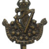 8th (Irish) Bn. King's (Liverpool) Regiment Cap Badge - King's Crown