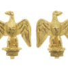 Pair of Essex Regiment Officer's Gilt Collar Badges
