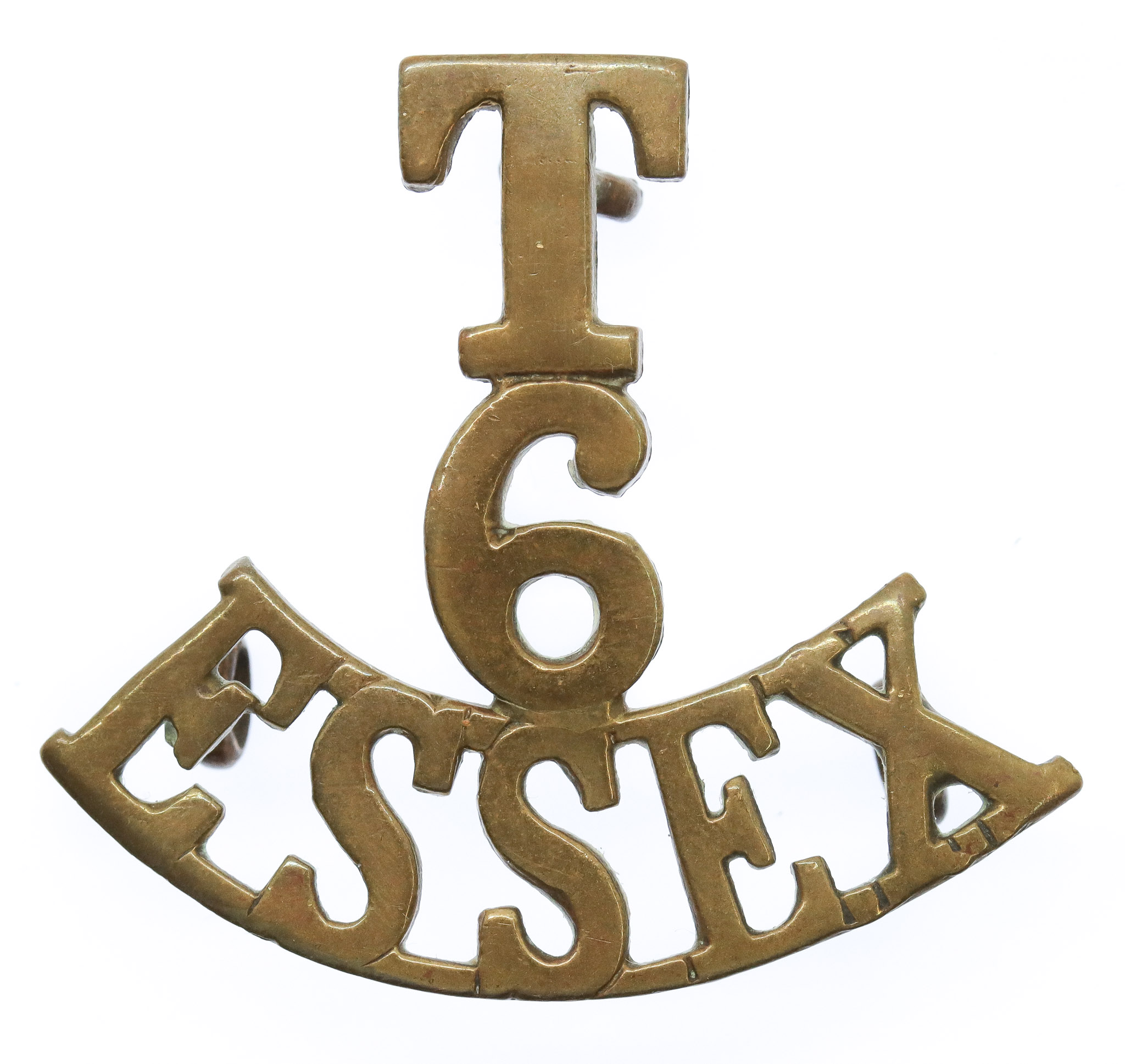 6th Territorial Bn. Essex Regiment (T/6/ESSEX) Shoulder Title
