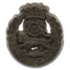 York & Lancaster Regiment WW2 Plastic Economy Cap Badge