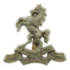 Royal West Kent Regiment WW2 Plastic Economy Cap Badge