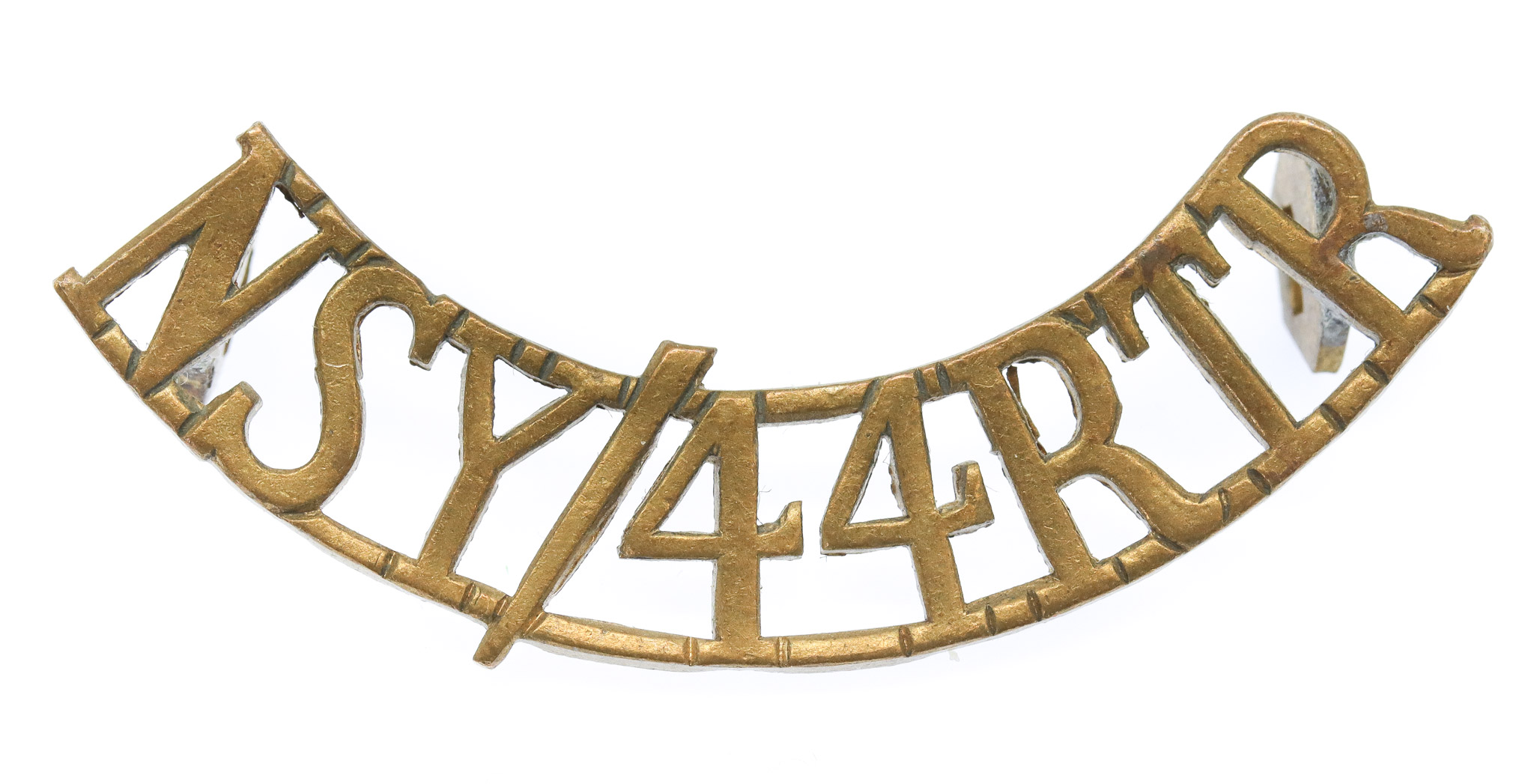 North Somerset Yeomanry 44th Royal Tank Regiment (NSY/44 RTR) Shoulder Title