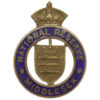 WWI Middlesex National Reserve Enamelled Lapel Badge