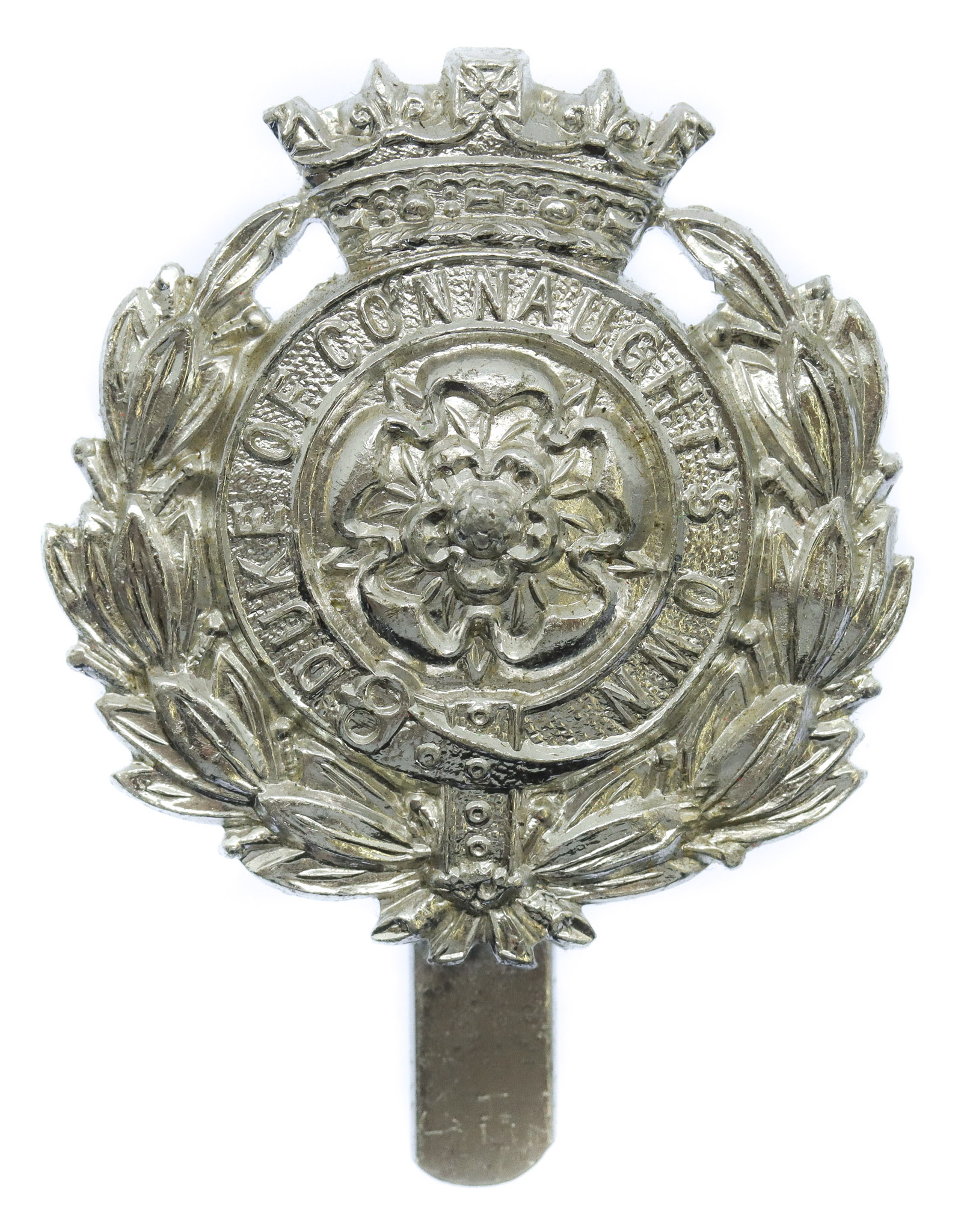 383rd Field Regiment  R.A. (6th Duke of Connaught's Own Royal Hampshire) (T.A.) Anodised (Staybrite) Cap Badge 