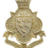 Sussex Yeomanry Anodised (Staybrite) Cap Badge - Queen's Crown