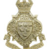 Sussex Yeomanry Anodised (Staybrite) Cap Badge - King's Crown