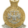 City of London Yeomanry (Rough Riders) Anodised (Staybrite) Cap Badge