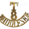 8th Territorial Bn. Middlesex Regiment (T/8/MIDDLESEX) Shoulder Title