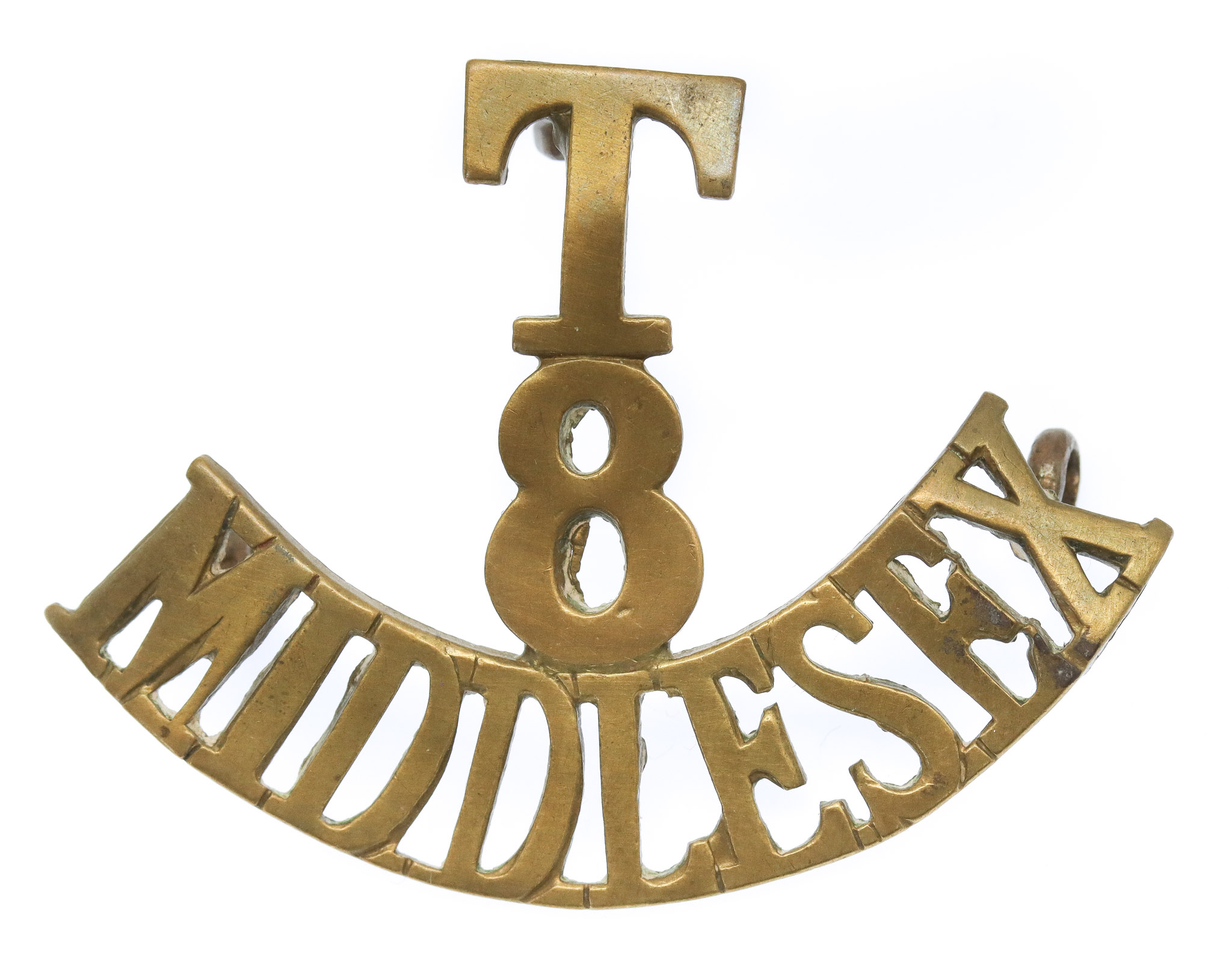 8th Territorial Bn. Middlesex Regiment (T/8/MIDDLESEX) Shoulder Title