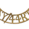 North Somerset Yeomanry 44th Royal Tank Regiment (NSY/44RTR) Shoulder Title
