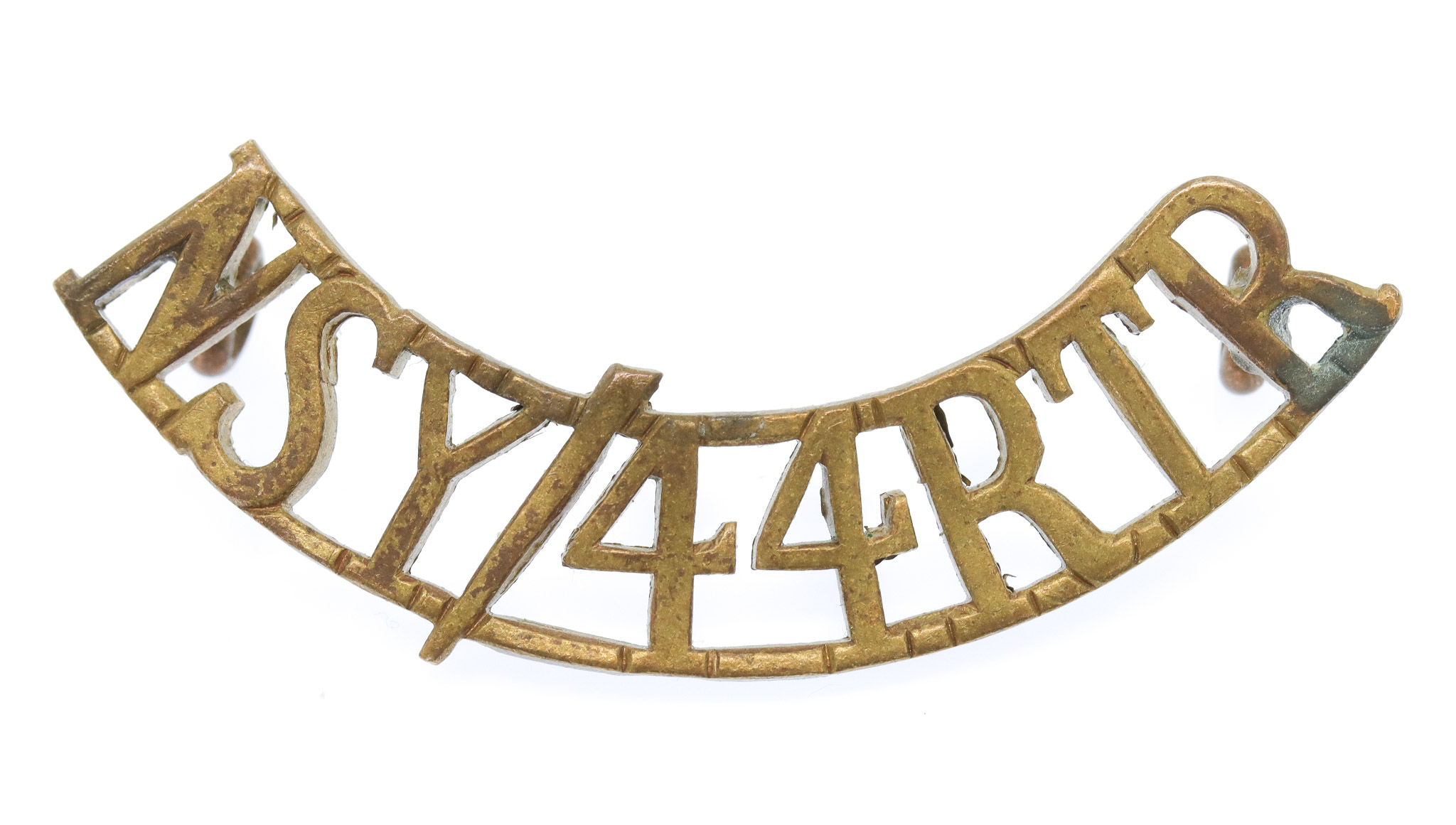 North Somerset Yeomanry 44th Royal Tank Regiment (NSY/44RTR) Shoulder Title