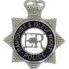 Hampshire & Isle of Wight Police Senior Officer's Enamelled Cap Badge - Queen's Crown