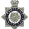 Hampshire Constabulary Senior Officer's Enamelled Cap Badge - King's Crown